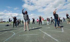 Flash mob. © Militant·e